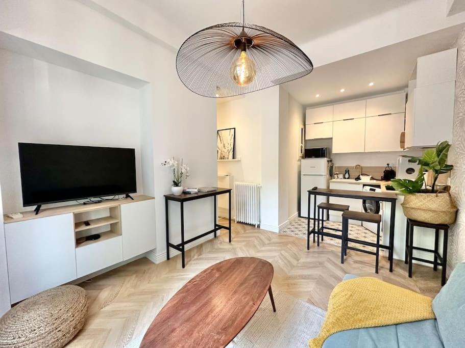 Magnifique Appartement Moderne - Clim & Wifi 니스 외부 사진