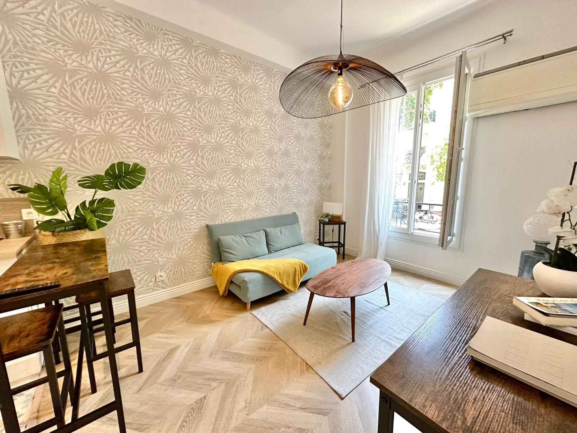 Magnifique Appartement Moderne - Clim & Wifi 니스 외부 사진